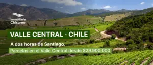 Parcelas cerca de Santiago en el Valle Central con precios de septiembre 2026